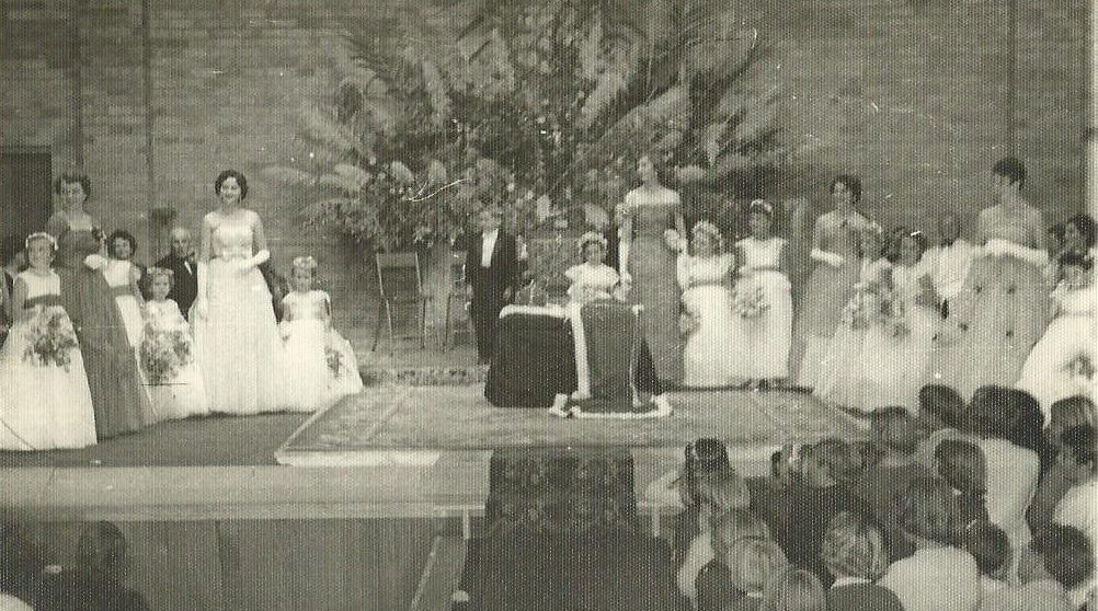 Corryong Memorial Hall Queen carnival 1959