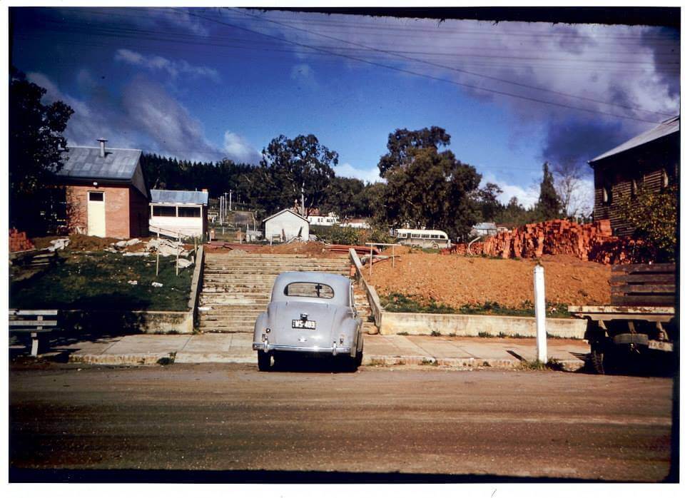 Corryong Memorial Hall building works 1958